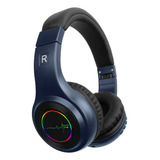  O Fones De Ouvido Bluetooth Over Ear Com Led Dobráveis