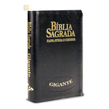 oferta viva-oferta viva Biblia Sagrada Com Letra Gigante E Harpa Arc Preta C Ziper