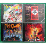 off the king -off the king 4 Cds Manowar Hail England Sign Hammer Fighting Kings Metal