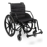 offline-offline Cadeira De Rodas Duplo X Assento 50cm H16 Escamoteavel 120kg Cor Preto