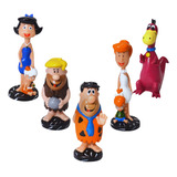 Os Flintstones Em Resina 4 Unidades Com Preço Justo!