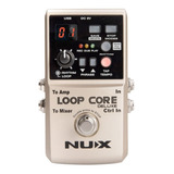 os novinhos-os novinhos Pedal De Efeito Nux Loop Core Deluxe Dourado