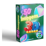 Pack 02 Com 50 Imagens 3d - Estereogramas - Formato Jpg