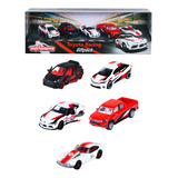 Pack 5 Miniaturas Toyota Racing Gift Pack - 1/64 - Majorette