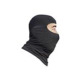  Pacote Com 1 2 3 Máscara Facial Balaclava Coolmax Altamente Respirável Para Ciclismo Esqui Esportes Ao Ar Livre Para Homens Mulheres Preto Pacote Com 1 Preto Tamanho Único