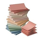 Pacote Com 16 Notas Adesivas Pop Up 7 6 X 7 6 Cm Adesivos De Acordeão Super Aderentes Cores Vintage