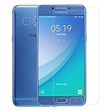  Pacote Com 2 Samsung Galaxy C5 Samsung Galaxy C5 Pro Protetor De Tela De Vidro GOGODOG Capa Completa Ultra Transparente 3D Premium Vidro Temperado Para C5 C5 Pro Transparente Samsung Galaxy