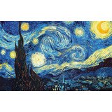 pain-pain Painel Festa Van Gogh 200 X 150m Em Tecido Sublimado