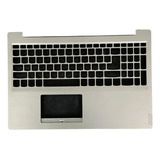 Palmrest Base Superior Para Notebook Lenovo Ideapad S145-15 Cor Prata