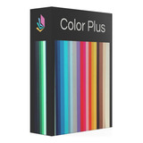 Papel Color Plus Liso 180g Scrapbook 30,5x30,5 100 Folhas
