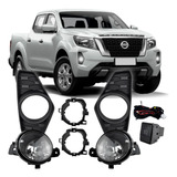 Par Farol Milha Neblina Auxiliar Nissan Frontier 2022 2023