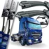 Par Palheta Limpador Caminhão Cargo Stralis Tector Atego Kit
