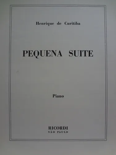 Partitura Piano Henrique De