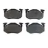 Pastilha De Freio Tras. Jurid Hqj-2176 (peugeot 206/306) - C