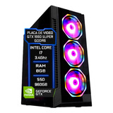 Pc Gamer Fácil Intel I7 8gb Ssd 960gb Gtx 1660 Super 6gb