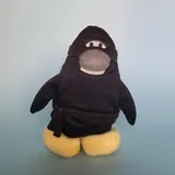 Pelucia Club Penguin Ninja