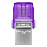 Pen Drive De 256gb Microduo 3c, Usb 3.2 Ger.1 Kingston 