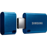 Pen Drive Samsung De 256gb Usb 3.1 Type-c Cor Azul