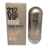 Perfume 212 Vip Rose Edp 80ml - Original + Amostra