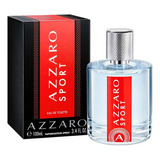 Perfume Importado Masculino Azzaro Sport Eau De Toilette 100ml | 100% Original Lacrado Com Selo Adipec E Nota Fiscal Pronta Entrega