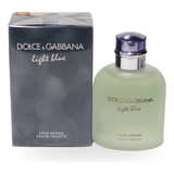 Perfume Masculino Importado Light Blue Pour Homme Edt 125ml - Dolce & Gabbana - 100% Original Lacrado Com Selo Adipec E Nota Fiscal Pronta Entrega