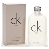 Perfume Unissex Calvin Klein Ck One Eau De Toilette 200ml