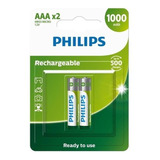 Philips Pilha Recarregavel Aaa