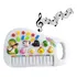 Piano Teclado Brinquedo Infantil Baby Sons Animal Fazendinha Cor Colorido