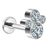 Piercing Orelha Labret Push