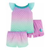 Pijama 3 Pecas Sereia