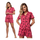 Pijama Feminino Americano Adulto