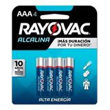 Pilha Aaa Rayovac Alcalina