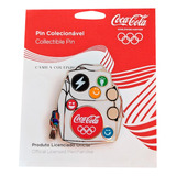 Pin Olimpiadas Rio 2016 Coca Cola Colecao Mochila Original