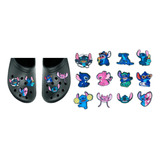 Pins Botons Enfeite Para Crocs Stitch Kit Com 6 Sortidos