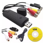  Placa Captura Vídeo Easycap Usb 2.0 Conversor Digital Vhs