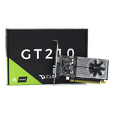Placa De Vídeo Duex Geforce Gt210, 1gb, Gddr3, 64-bit, Preto
