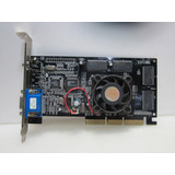 Placa De Video Geforce2 Mx400 64mb Sdr W/tv Ok Cooler Defeit