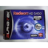 Placa De Video Pci Express Ati Radeon Hd 5450 512mb Ddr3