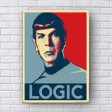 Placa Decorativa Spock 
