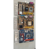 Placa Mãe Desktop - Com Defeito Lote 3 Unidades