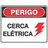 Placa Perigo Cerca Eletrica