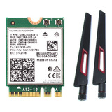 Placa Wireless Wifi 6 2.4gb Biostar X670e Valkyrie + Antenas