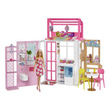 Playset Barbie Casa Glam Com Boneca Toda Mobiliada