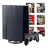 Playstation 3 Ps3 Super Slim 500gb 1 Controle + 1 Quadro Decorativo + Jogos