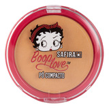 Pó Compacto Coleção Betty Boop Love Nº 04 Safira Cosméticos