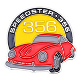 Porsche Emblema Badge