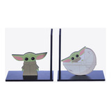 Porta Livros Baby Yoda