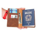 Porta Passaporte Documentos Cartoes