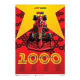 Pôster - Ferrari - 1000 Races - Art & Decor - 33 Cm X 48 Cm