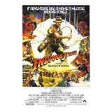 Poster Cartaz Indiana Jones E O Templo Da Perdição B - 30x45